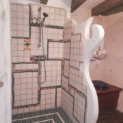 Salle de bains - douche - Au bout du Chemin gite et chambres d'hôtes - Dordogne